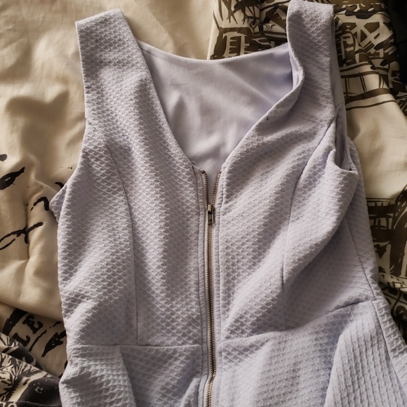 Blue flare out shirt - Picture 2 of 2